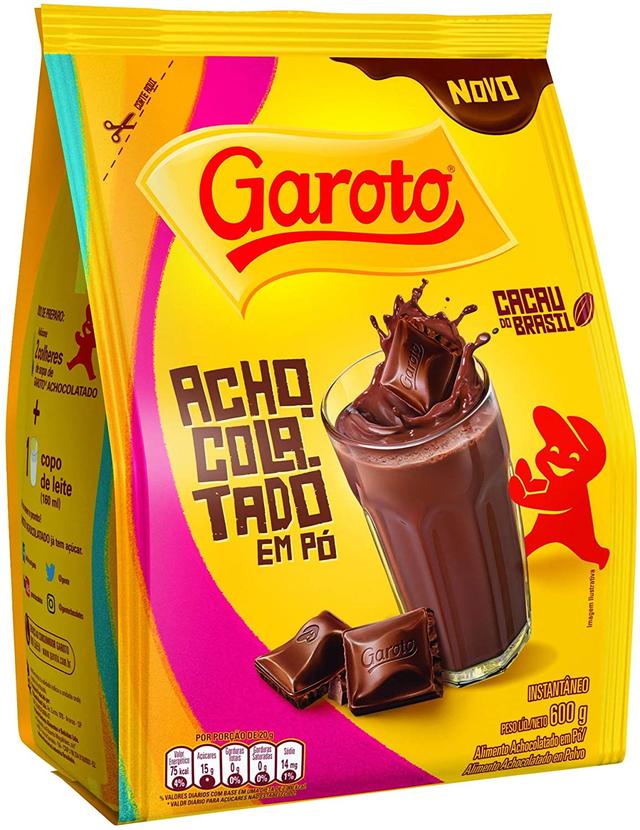 Achocolatado em pó Garoto
